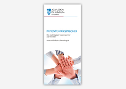 Flyer Patientenfürsprecher