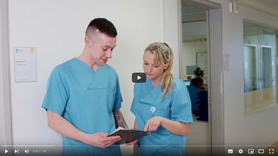 Link auf Youtube zum Karrierefilm des AGAPLESION EV. KLINIKUMS SCHAUMBURG