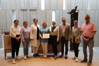 Gruppenfoto Spendenübergabe